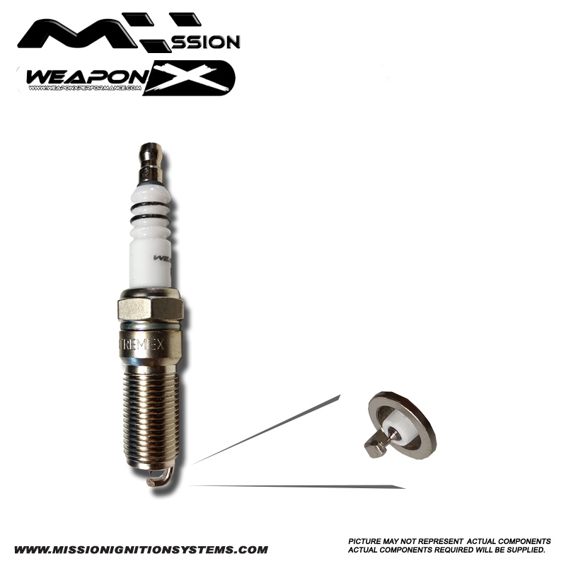 WeaponX Iridium Racing Spark Plugs 03-10 Gen 3 Hemi HeatIndex 06 - Click Image to Close